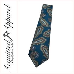 Oscar De La Renta Menswear Paisley Necktie